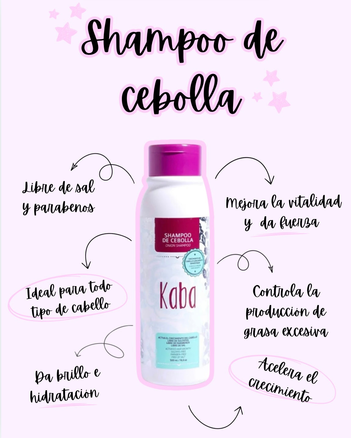 Shampoo De Cebolla