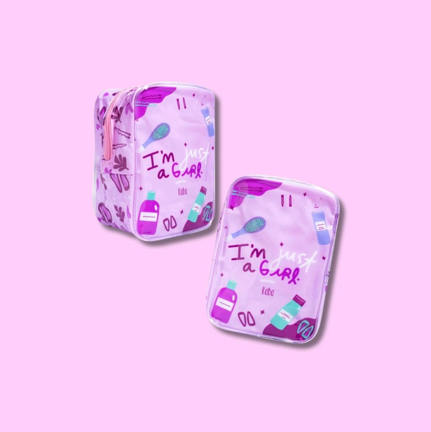 Cosmetiquera "I’m Just A Girl"