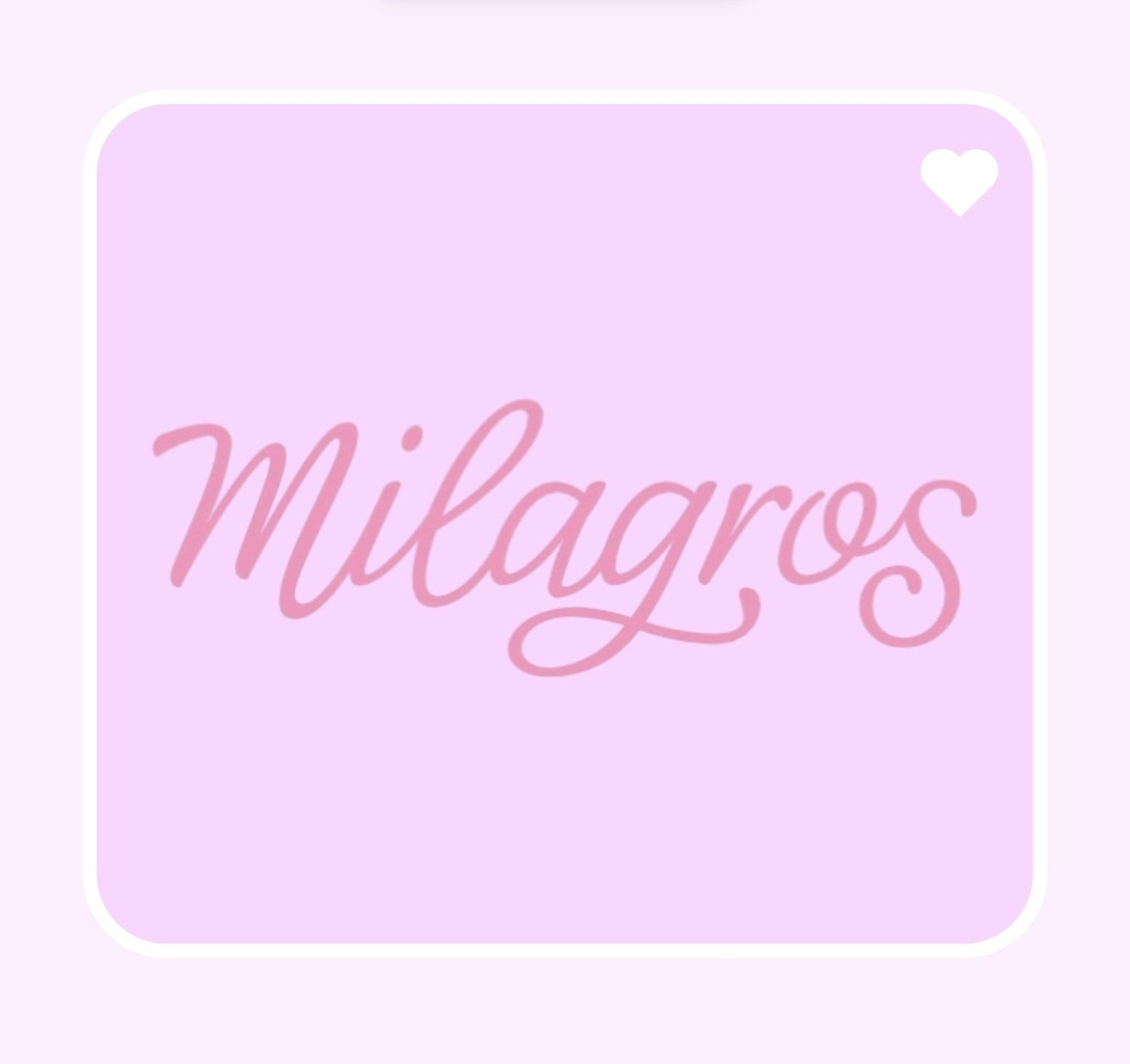 Milagros
