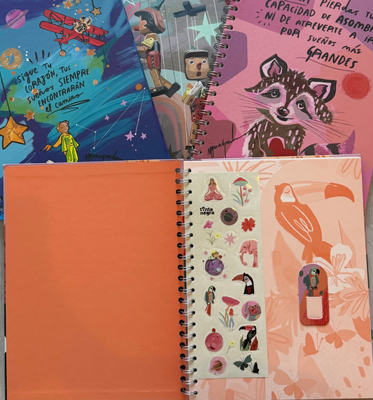 Cuaderno Cuadriculado tucán