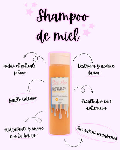Shampoo De Miel Brillo Intenso