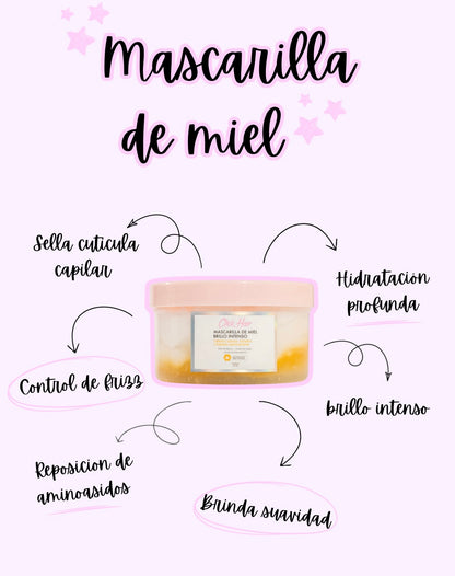 Mascarilla De Miel Brillo Intenso