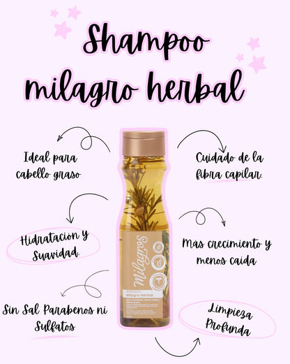 Shampoo Milagro Herbal